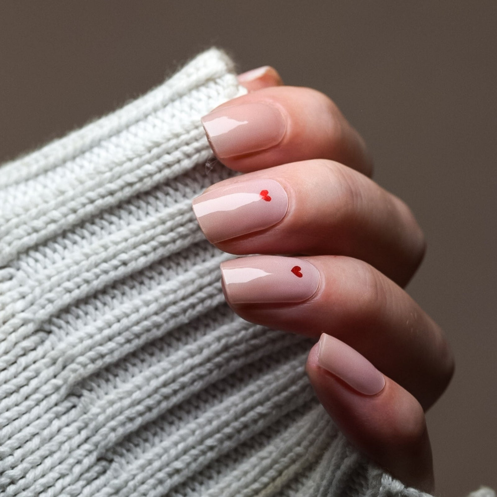 Nude Heart | Stickers de Gel