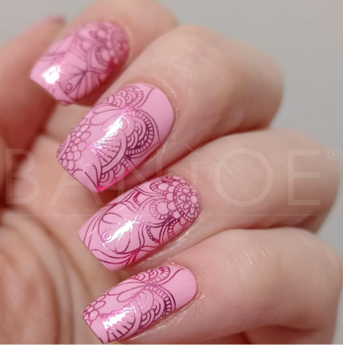 Mandala Shine | Stickers de Esmalte