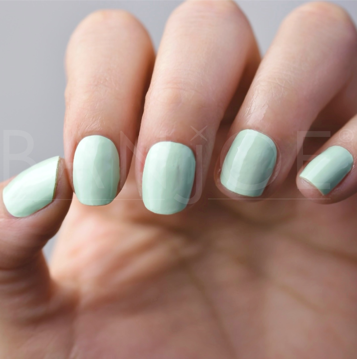 Menta Pastel | Stickers de Esmalte