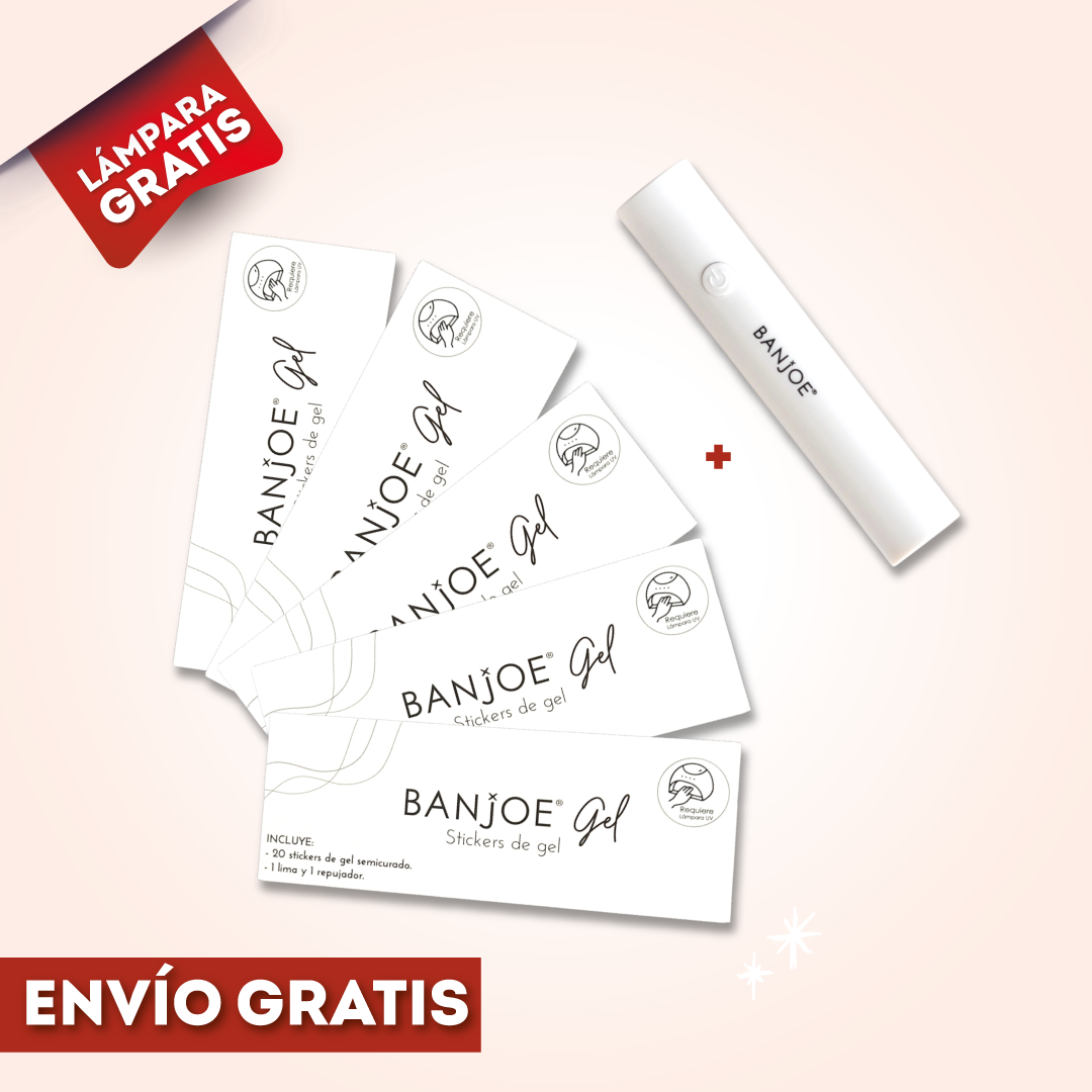 Pack Gel | 5 Diseños + Lámpara GRATIS