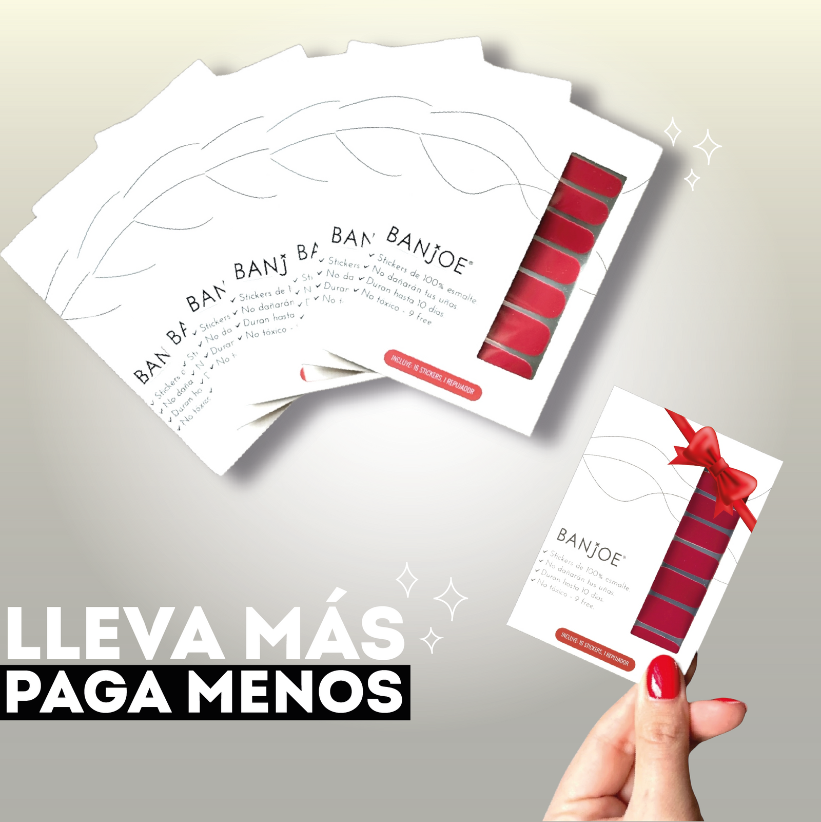 Pack Stickers de Esmalte - Lleva más y paga menos