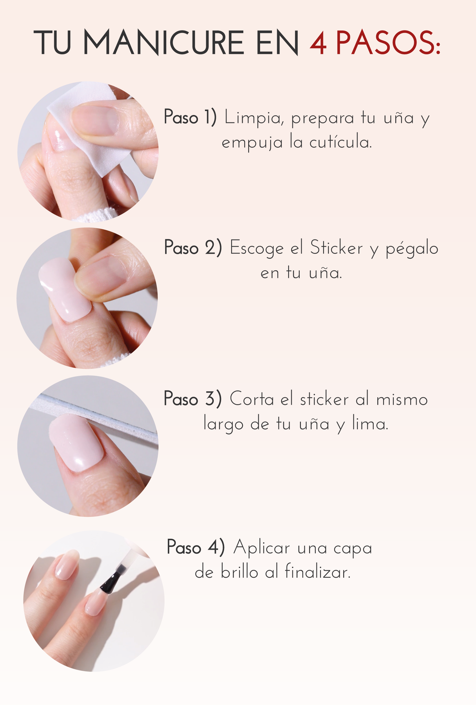 Kit de Stickers de Esmalte