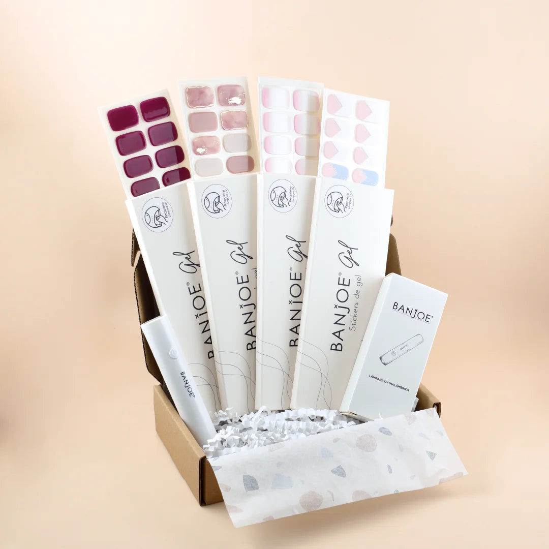 Pack Gel | 4 Diseños + Lámpara GRATIS
