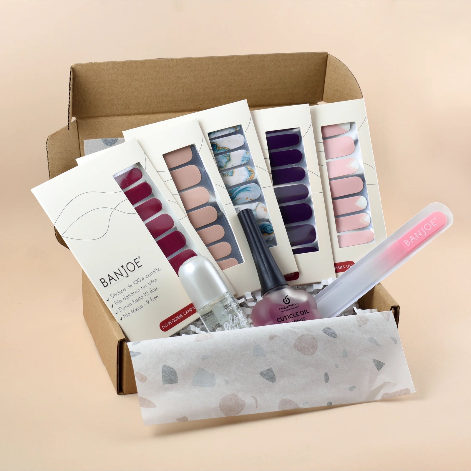Kit Completo de Stickers de Esmalte