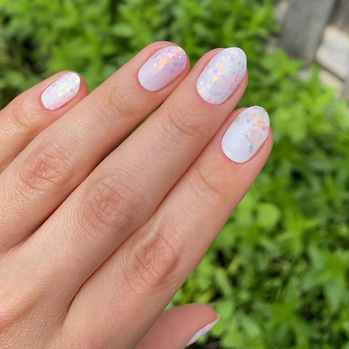 Confetti Bloom | Stickers de Esmalte