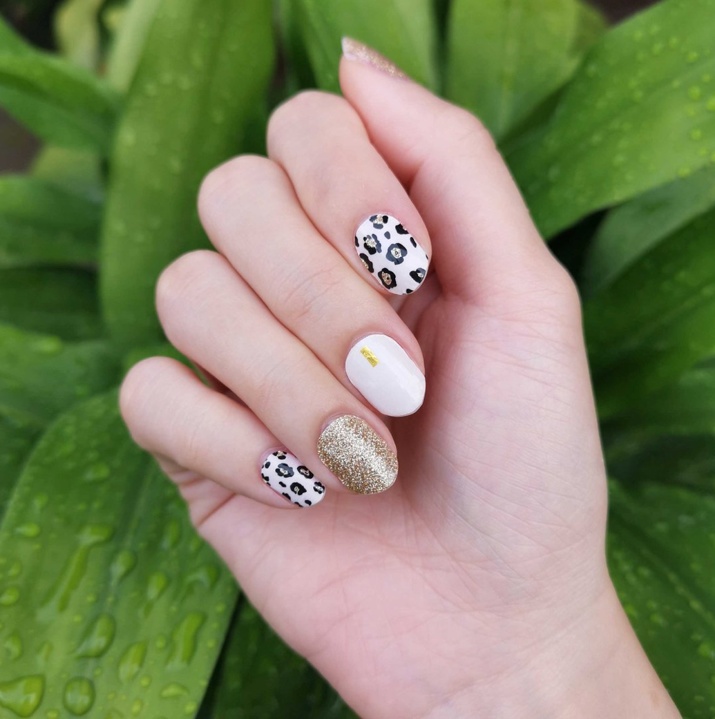 Gold Pink | Stickers de Esmalte