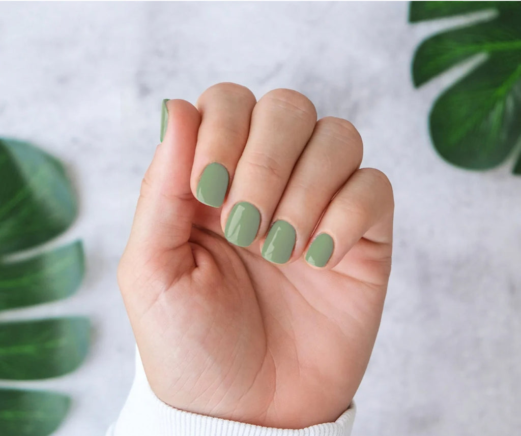 Verde Oliva Pastel | Esmalte