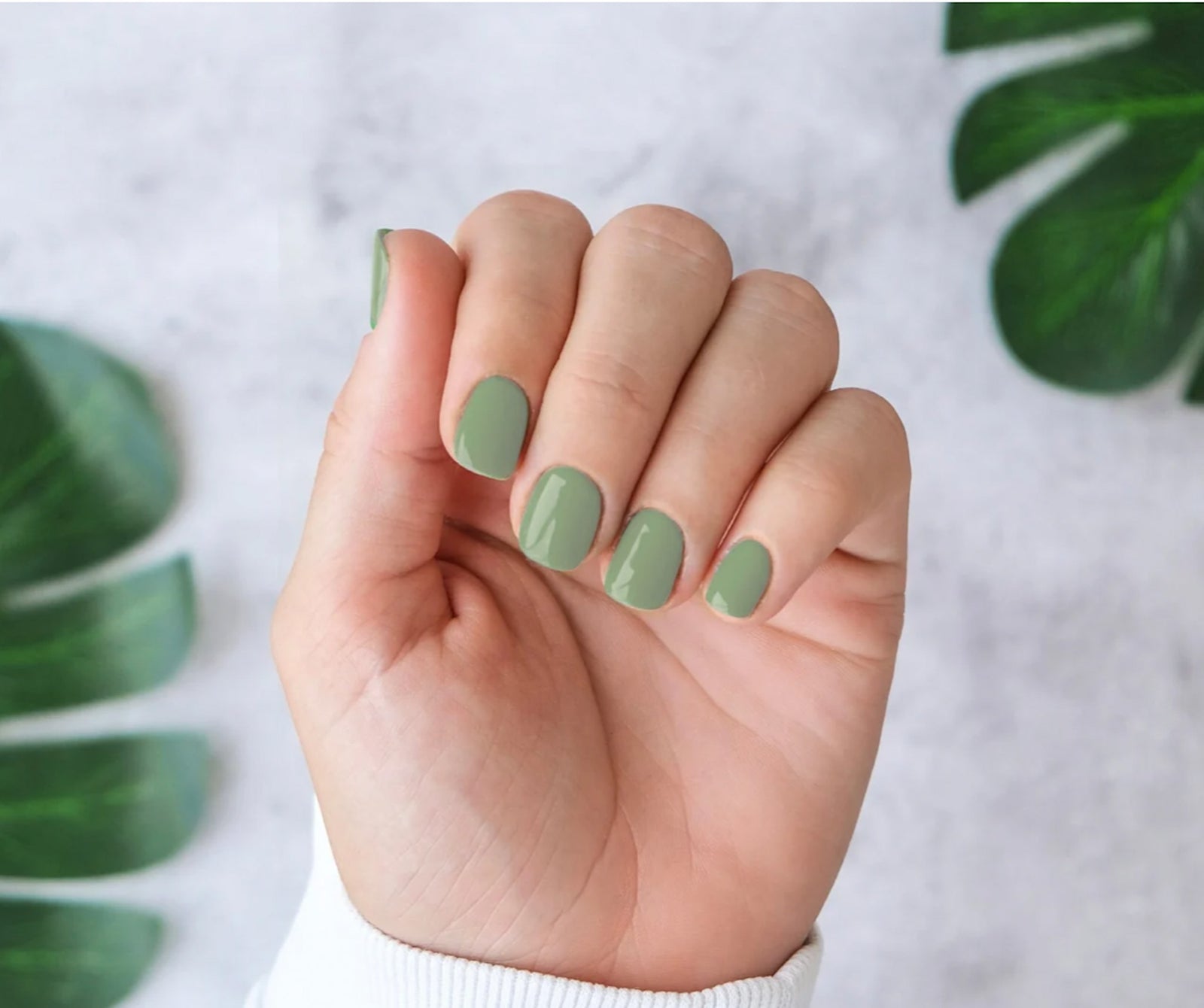 Verde Oliva Pastel | Esmalte