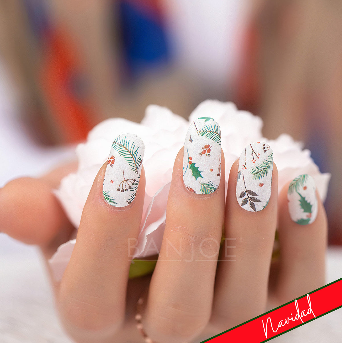 Blanca Navidad | Stickers de Esmalte