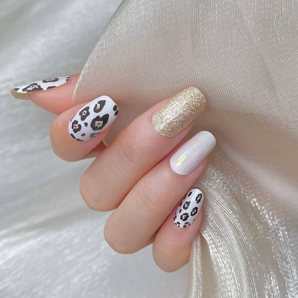 Gold Pink | Stickers de Esmalte