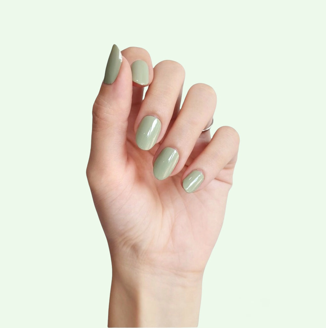 Verde Oliva Pastel | Esmalte