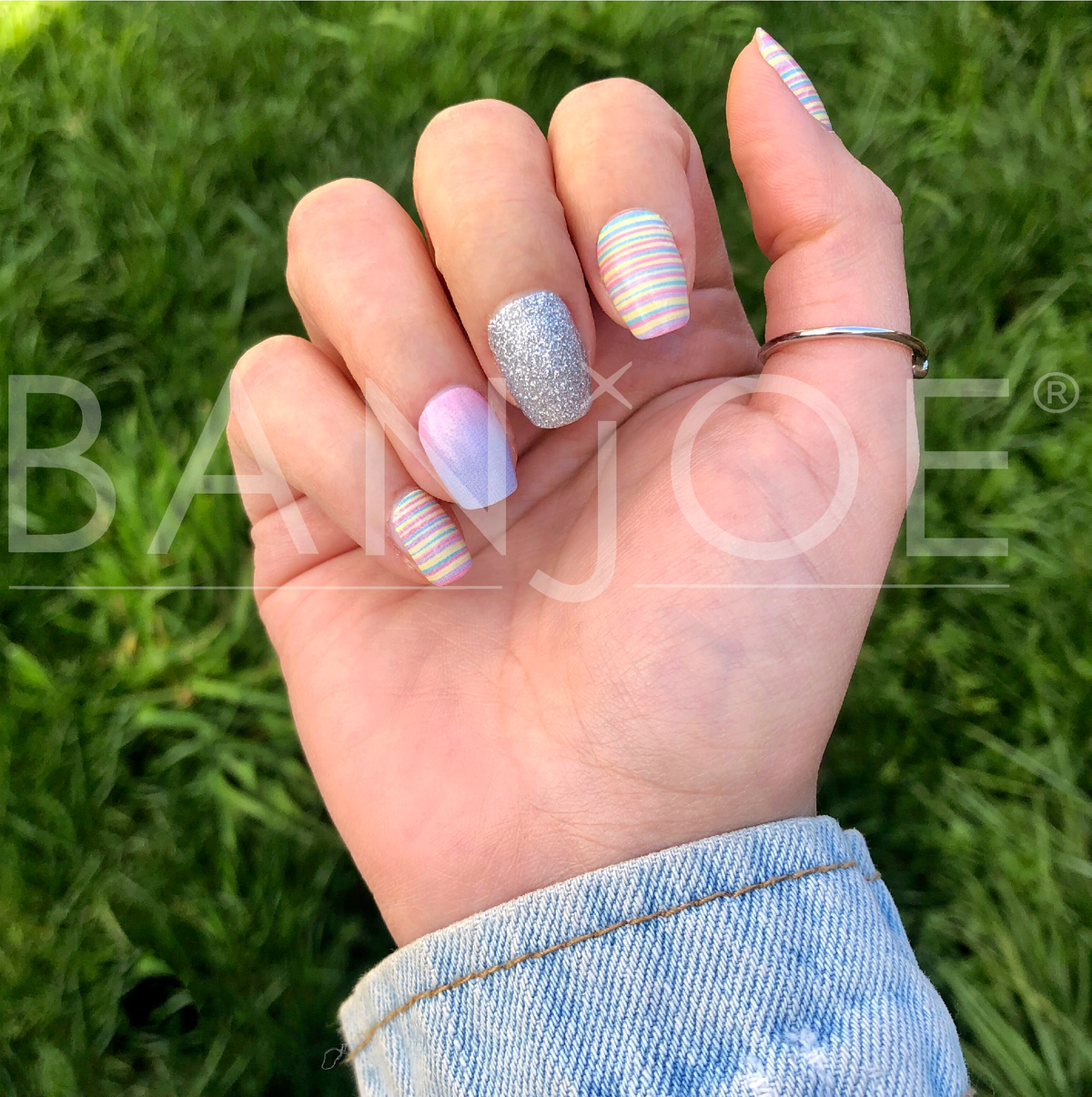 Candy Lila | Stickers de Esmalte