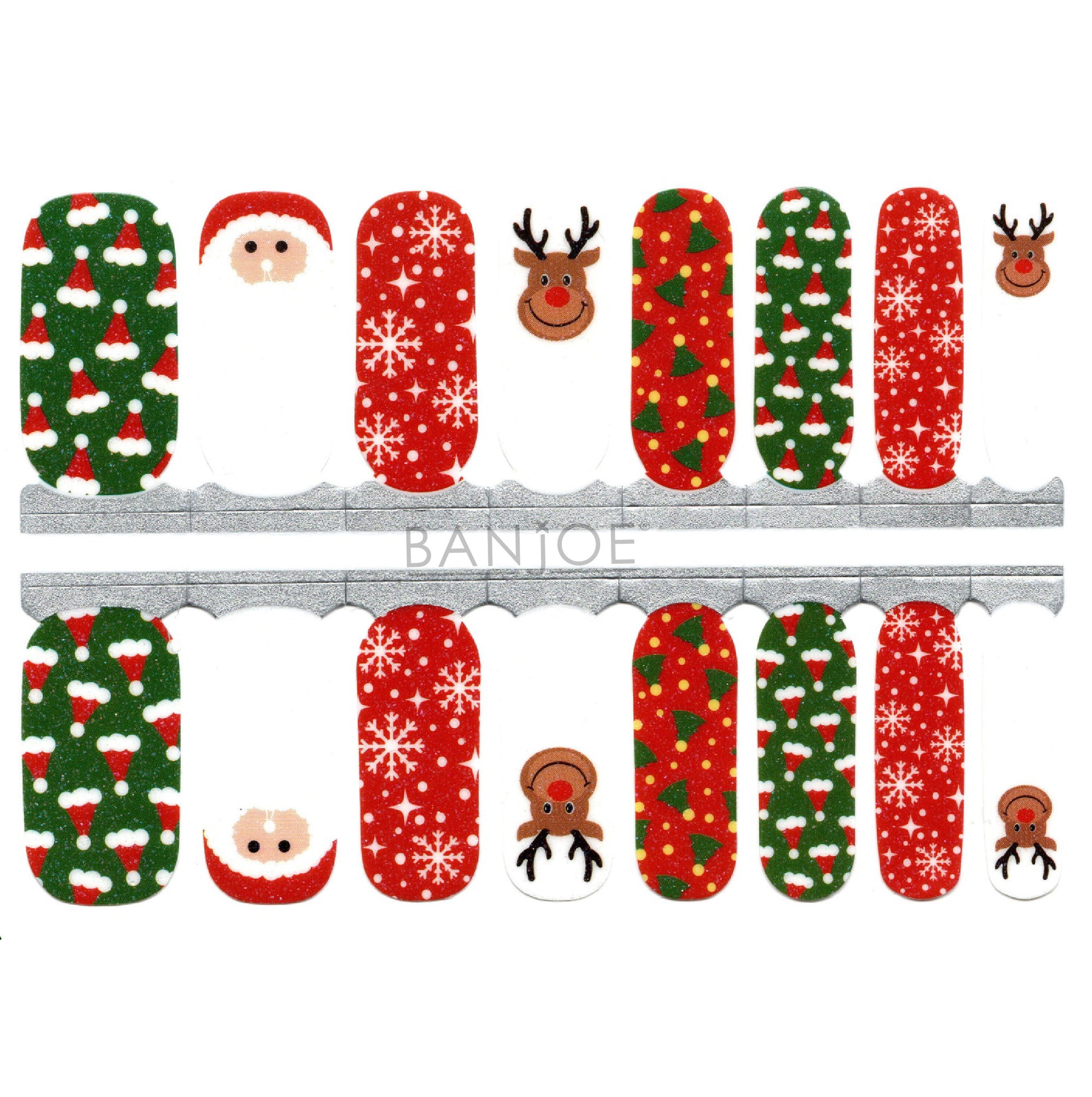 Noche Buena | Stickers de Esmalte