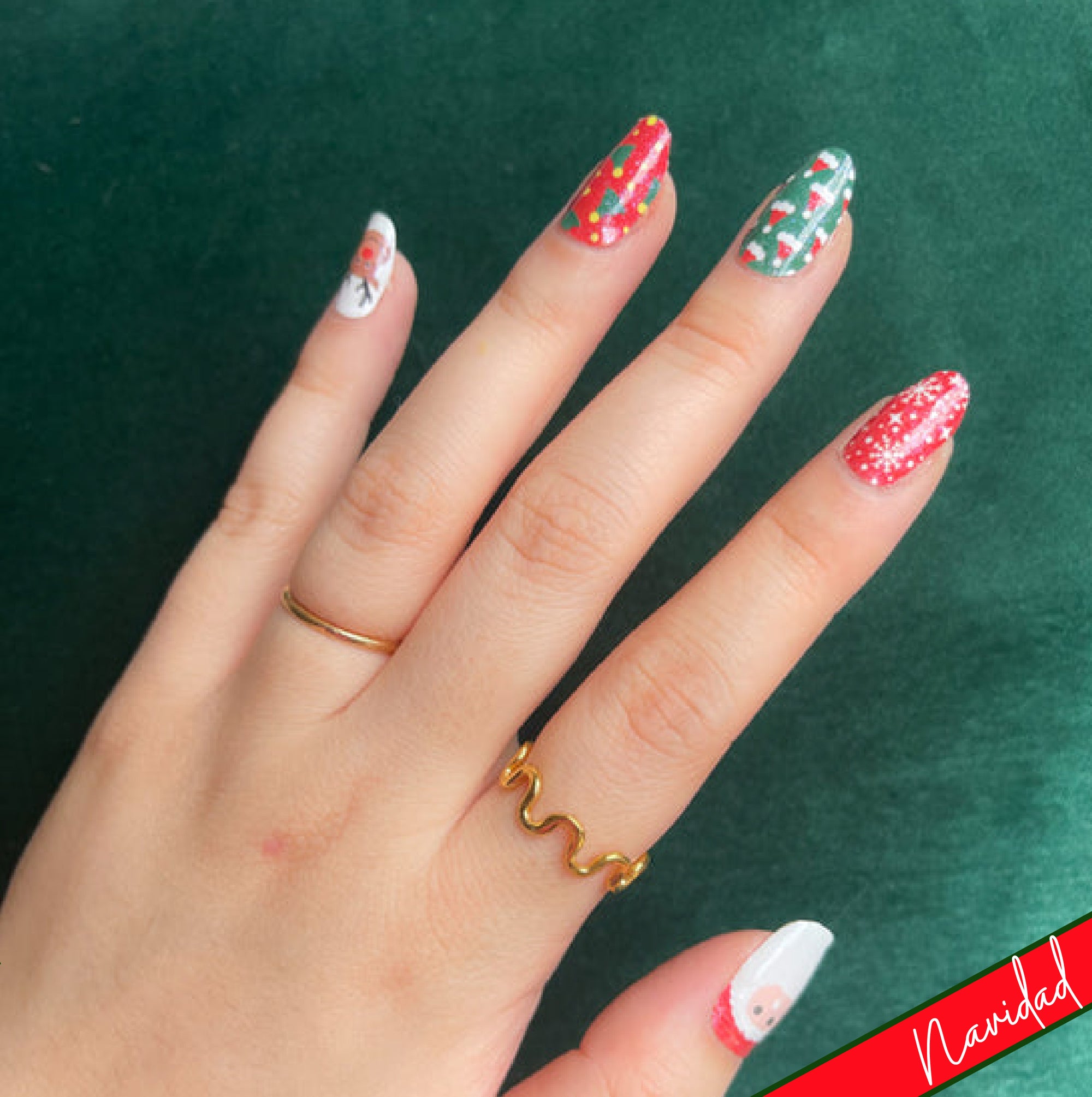 Noche Buena | Stickers de Esmalte