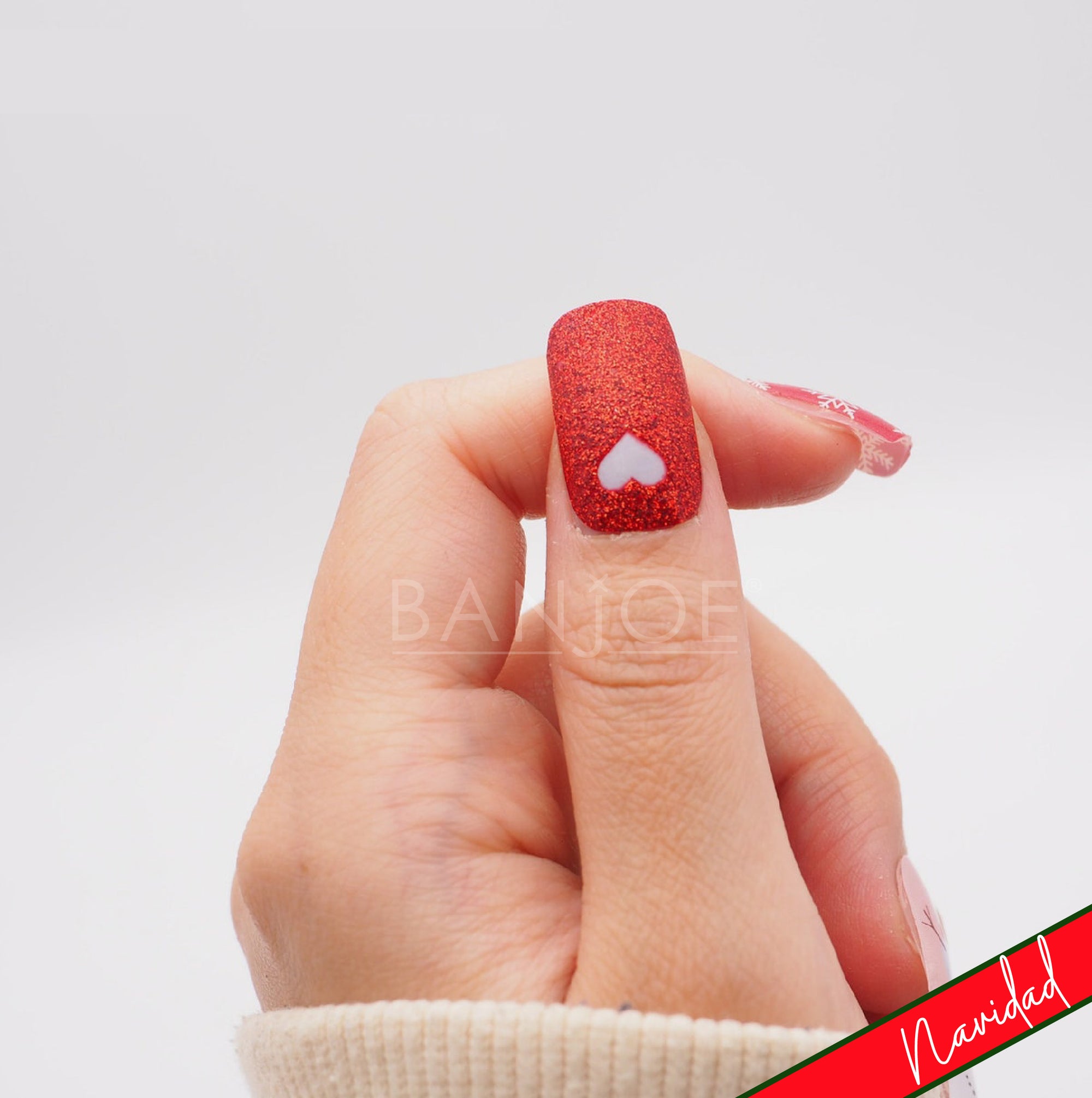 Frosty Rosa | Stickers de Esmalte