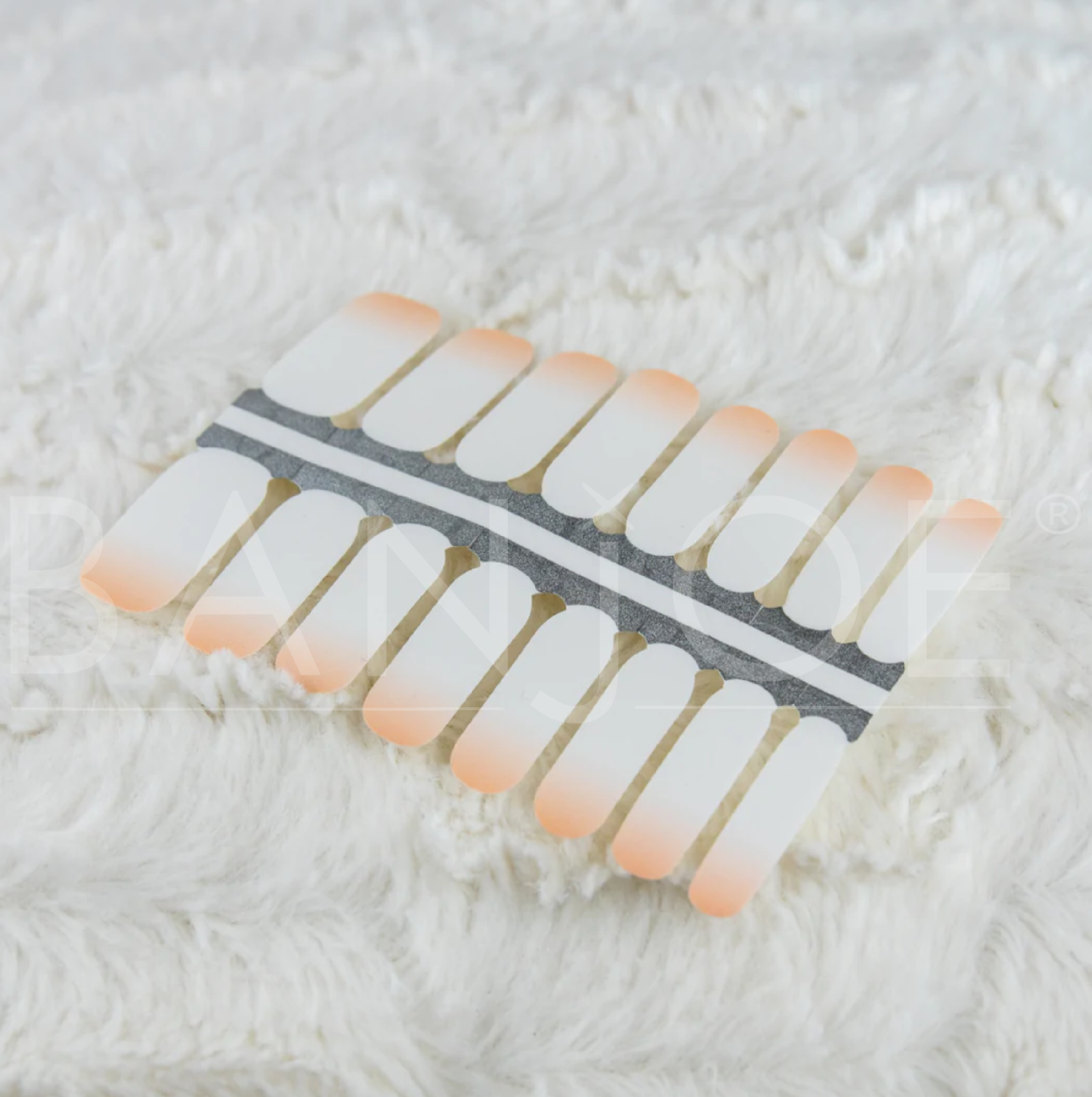 Degradado blanco nude| Stickers de Esmalte