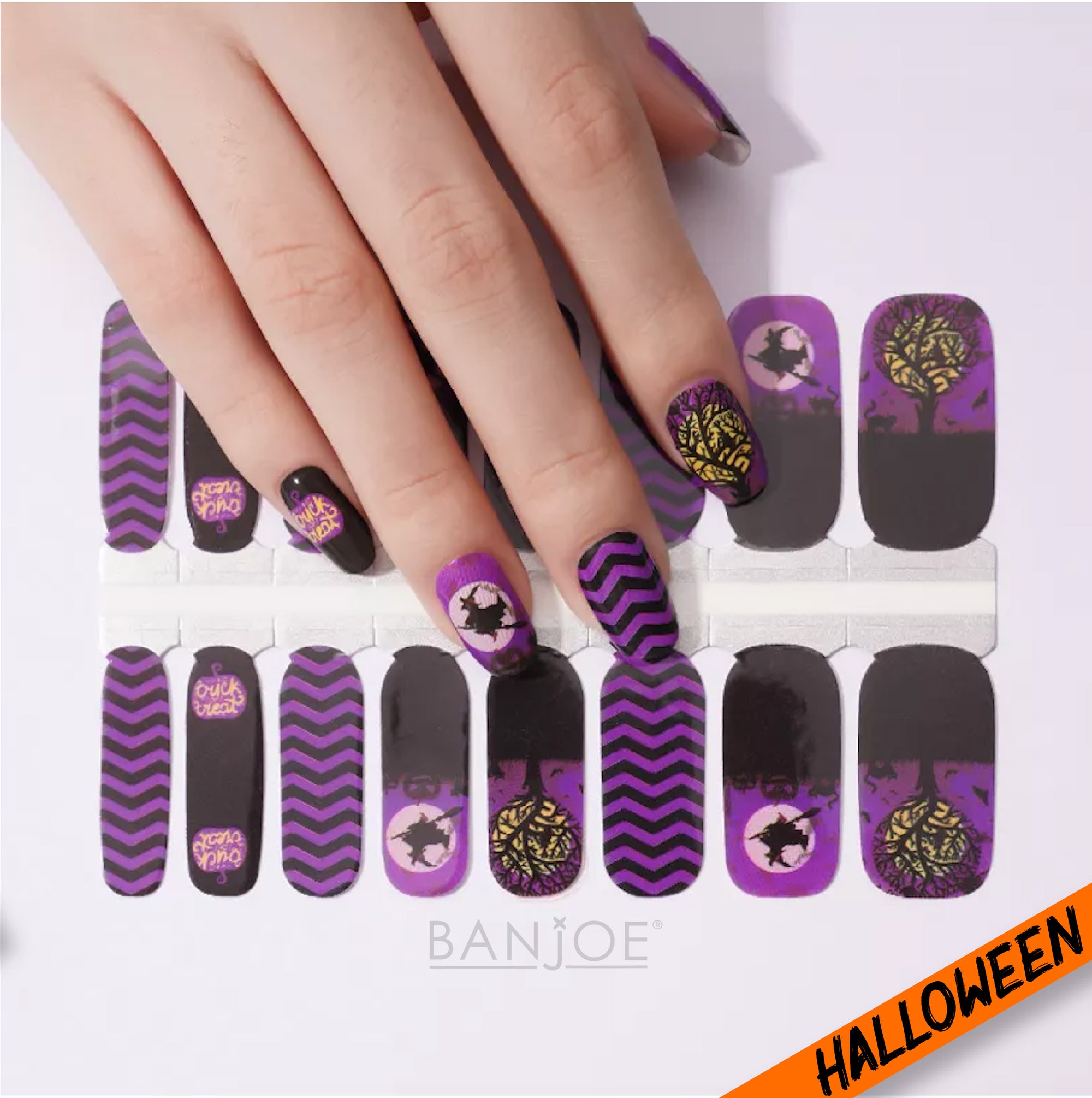 Noche de Brujas | Stickers de Esmalte