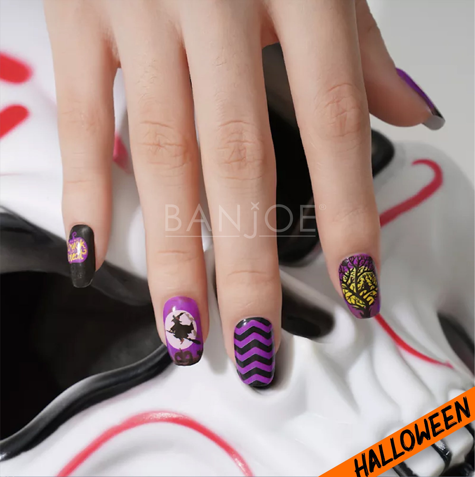 Noche de Brujas | Stickers de Esmalte